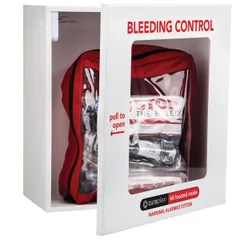Curaplex wall-cabinet Stop the Bleed kit