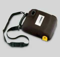Black LIFEPAK 1000 soft carrying case