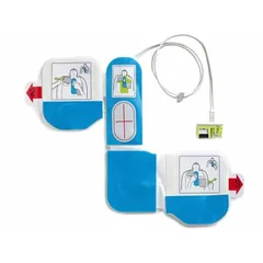 ZOLL CPR-D-padz adult electrode set with CPR feedback sensor